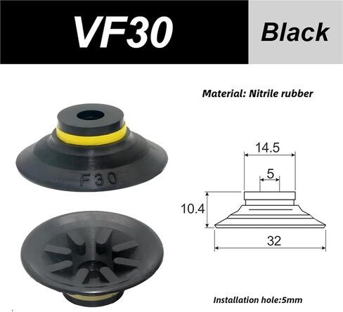 VF Manipulator Vacuum Cup Cup VF15/20/20/40/40/50 الملحقات الصناعية 1PCs (1-8M-3) in Kuwait