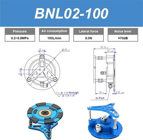 أكواب الشفط الفراغية السيليكون السيليكون السيليكون الكؤوس غير المعروفة 1pcs (BNL02-60) in Kuwait
