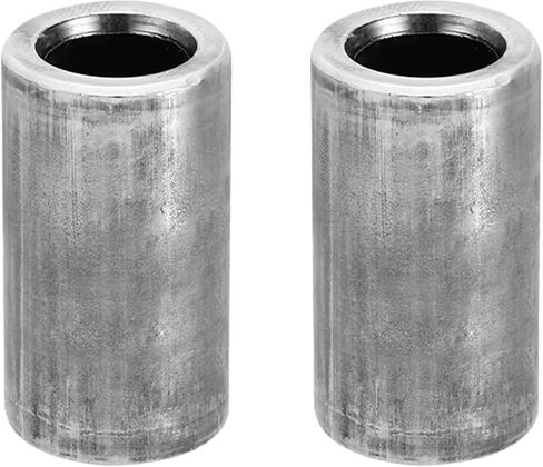 PATIKIL M12 Steel Spacers, 2 Pcs Metal Spacers Steel 12mm ID x 18mm OD x 65mm L Carbon Steel Spacer Screw Standoff Round for 1/2in or M12 Screw Bolts in Saudi Arabia
