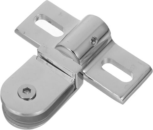 Homoyoyo Shower Door Hinge Pivot Hinge for Glass Door Metal Replacement for Shower Screen in Saudi Arabia