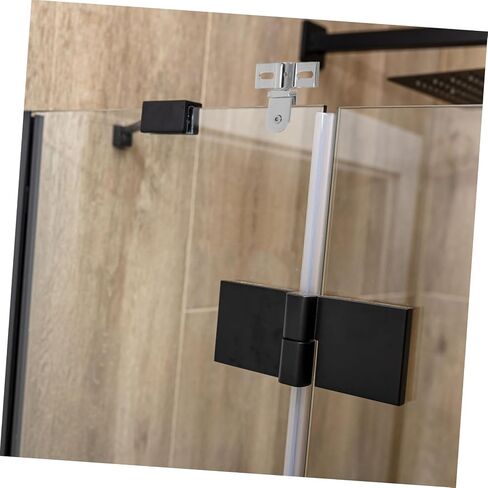 Homoyoyo Shower Door Hinge Pivot Hinge for Glass Door Metal Replacement for Shower Screen in Saudi Arabia