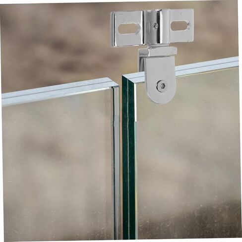 Homoyoyo Shower Door Hinge Pivot Hinge for Glass Door Metal Replacement for Shower Screen in Saudi Arabia