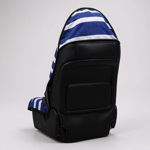 Leader Accessories 2pcs Beige Waterproof Towel Auto Car Seat Cover Protector Machine Washable - Fit Yoga Running Crossfit Athletes Beach Swimming Outdoor Sports in Kuwait