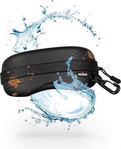 NoCry Storage Case for Safety Glasses with Felt Lining, Reinforced Zipper and Handy Belt Clip in Kuwait