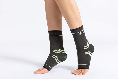 ABIRAM Ankle Brace Compression Sleeve with Adjustable Support Strap in Saudi Arabia