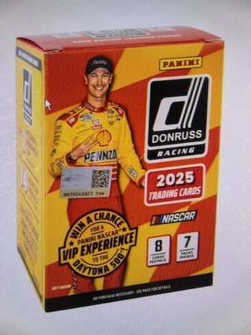 2025 Banini Donruss Racing Blaster Box - NASCAR Trading Cards - إدراج التجزئة الحصرية ، أوجه التشابه والتوقيعات/RELIC. in Saudi Arabia
