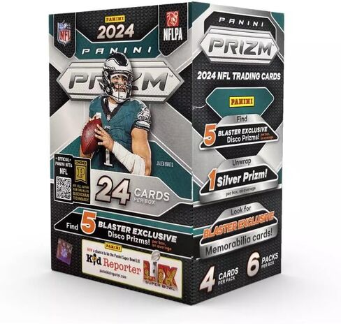 2024 Panini NFL Prizm Trading Trading Card Box (Prizms Disco!) in Saudi Arabia