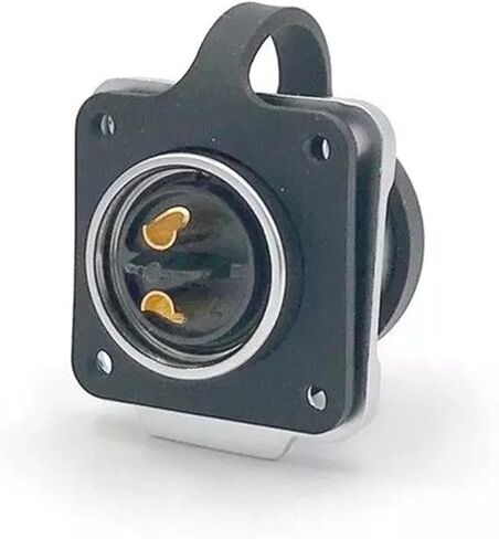 2 دبوس الطاقة الدائرية الموصل الصناعي الإناث في الهواء الطلق IP67 IP67 in Kuwait