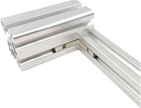 ملف تعريف الألومنيوم 4040-2020 برف الملف الشخصي الألمنيوم 100-1200 الاتحاد الأوروبي القياسي 3D أجزاء الأجزاء الأنود دليل السلك الألمنيوم (500 مم) in Kuwait