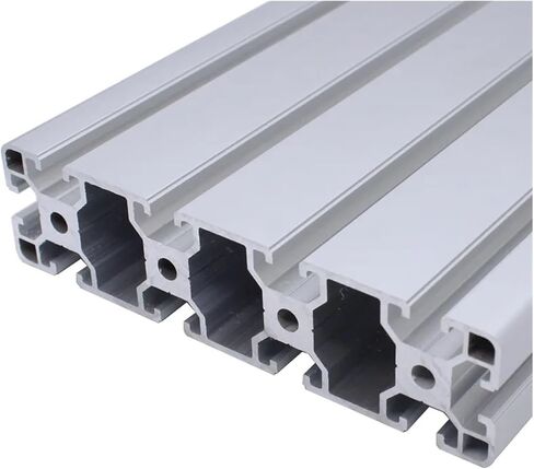 1 Piece 40160 T Slot Aluminum Profile European Standard Aluminum Profile 100-1200mm Machine Woodworking Frame(300mm) in Saudi Arabia