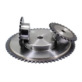 Steel Motor Drive Gear 1Pcs 40-50Teeth 04C/25H Chain Gear 45# Steel Industrial Sprocket Wheel Craft Hole 10mm Motor Chain Drive Sprocket(43 Teeth) in Saudi Arabia