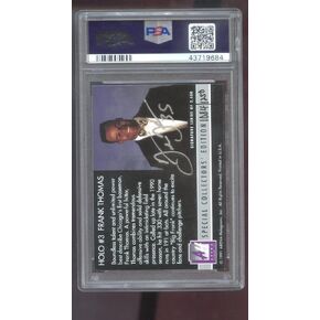 1991 Arena Holograms Frank Thomas Auto Card Card Psa/DNA 9 Baseball - Baseball Slabbed Cards in Kuwait