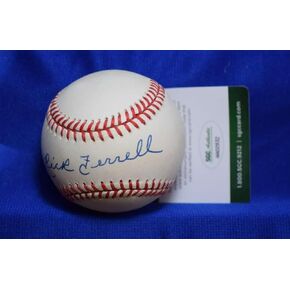 Rick Ferrell SGC COA Autograph American League OAL Succed Baseball - بطاقات موقعة للبيسبول in Kuwait