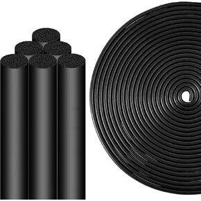 Backer Rod 16.4 Ft 1/8 Inch Foam Backer Rod Black Rubber Caulk Saver Concrete Expansion Joint Filler for Gaps and Joints in Kuwait