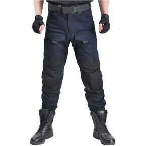 HAN·WILD Tactical Pants for Men, Stretch Waistband, Waterpoof Ripstop Military Combat Pants with 10 Pockets in Saudi Arabia