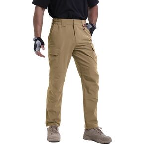 NATUVENIX Lightweight Mens Hiking Pants Quick Dry Travel Pants for Men Water Resistant Work Pants Men with Pockets Outdoor in Saudi Arabia