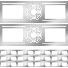 New Construction Mounting Plate, 2-3-3.75-4-5-6 Inch, LED Recessed Lighting Housing Plate for New Construction and Remodeling, 24PC Shallow Recessed Led Lighting Plate in Saudi Arabia