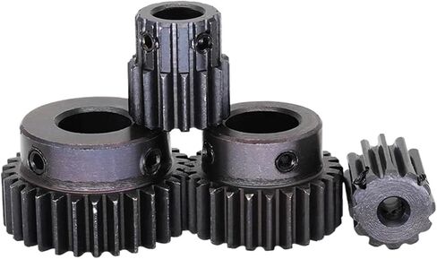 Steel Motor Drive Gear 15T/16Teeth 1M Small Gear 1 Mod Spur Gear 1 Motor Mini Gear Pinion 45# Steel Bore Size 4-16 Mm Transmission Accessories Part(8mm-15 Teeth) in Saudi Arabia