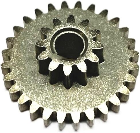 Steel Motor Drive Gear 2pcs Metal Double Gear 0.5M 12T-28T 3mm Hole Motor Shaft Loose Match in Saudi Arabia