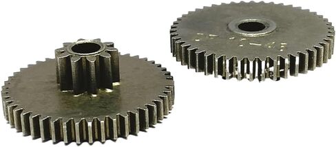ترس محرك الصلب 2pcs 10t 46t 4mm معدن تقليل التروس المتغير السرعة المتغير in Saudi Arabia