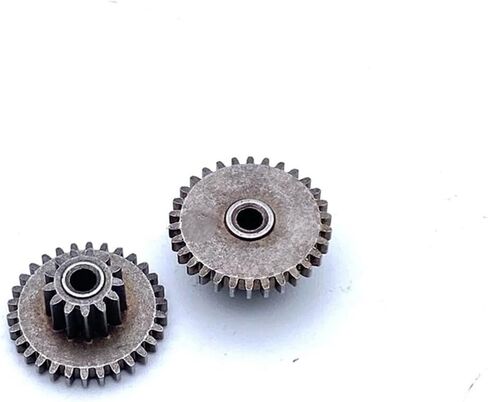 Steel Motor Drive Gear 0.5M 13T 30T 2.5MM Metal Double Gear DIY Parts(Total Thick-5mm) in Saudi Arabia