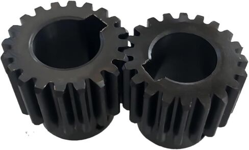 Steel Motor Drive Gear 1pcs 1.25M 1.25 Mod 25T Gear Wheel Metal Carbon Steel Spur Gear Pinion 12.7/14/16/19mm Bore Gear Engraving Machine Gear(19mm) in Saudi Arabia