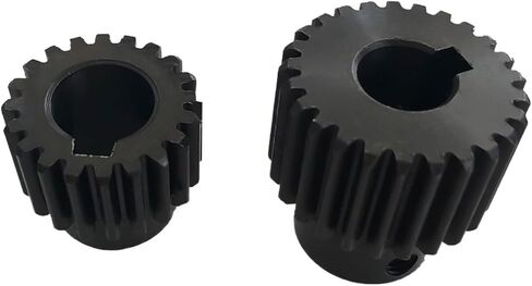Steel Motor Drive Gear 1pcs 1.25M 1.25 Mod 25T Gear Wheel Metal Carbon Steel Spur Gear Pinion 12.7/14/16/19mm Bore Gear Engraving Machine Gear(19mm) in Saudi Arabia