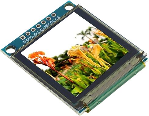 شاشة عرض الصمام الثنائي المصباح العضوي 1.5 بوصة 128x128 SSD1351 وحدة شاشة عرض الألوان مع واجهة SPI in Saudi Arabia