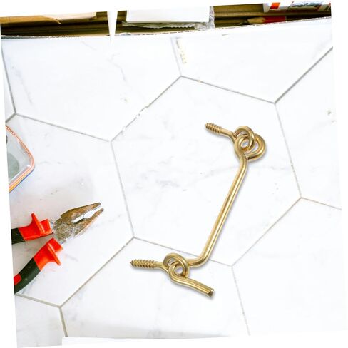 GLEAVI 1SET -VINTAGE SOLID BRASS LATCH FOR SLICIDE DOOR in Saudi Arabia