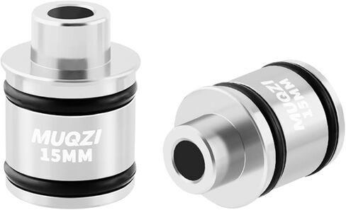 Mountain Bike Thru-Axle to Quick Release Hub Converter Adapter - 12mm/15mm to 9mm Conversion Kit, Compatible with Standard QR Forks and Frames in Saudi Arabia