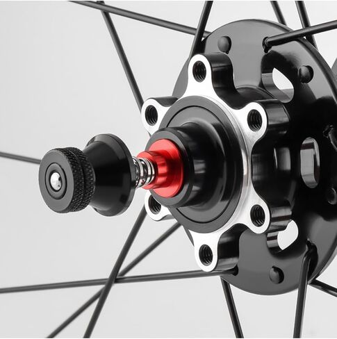 Mountain Bike Thru-Axle to Quick Release Hub Converter Adapter - 12mm/15mm to 9mm Conversion Kit, Compatible with Standard QR Forks and Frames in Saudi Arabia