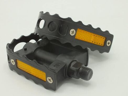 NECO 201 Metal Cage Mountain Bike Pedals 9/16 "بوصة مع عاكسات هجين دراجة in Saudi Arabia
