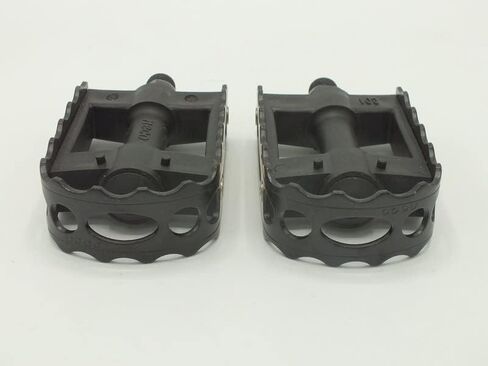 NECO 201 Metal Cage Mountain Bike Pedals 9/16 "بوصة مع عاكسات هجين دراجة in Saudi Arabia