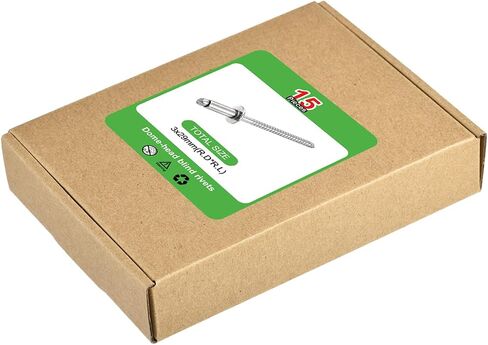 UXCELL 15PCS 3/16 "x3/8" 304 مسامير قبة من الفولاذ المقاوم للصدأ ، من النوع المفتوح من النوع الأعمى ل DIY ، الصفائح المعدنية ، إصلاحات السيارات ، الأثاث ، القوارب ، أعمال القناة (الفضة) in Saudi Arabia