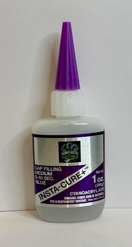 Bob Smith Insta-Cure+, Medium Gap Filling Cyanoacrylate Glue, 1 oz. BSI, Hobby Bolts, CA, Made in The USA! in Saudi Arabia