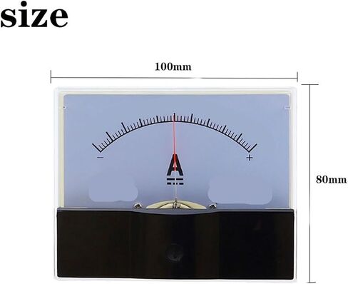 44C2 DC/75mv Analog Panel 80MMX100MM(750A -0-750A) in Saudi Arabia