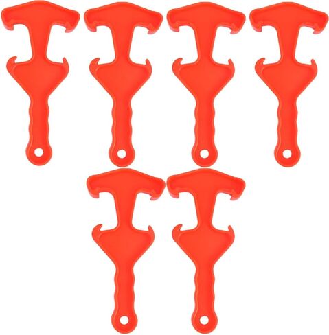 LIFKOME 6-Piece Bucket Opener Tool Set Sturdy Plastic Gallon Can Lid Lifter Comfortable to Hold Paint Bucket Opener for Home and Workshop Use in Saudi Arabia