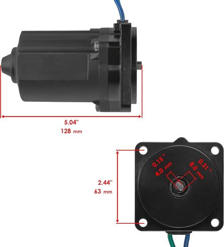 Caltric Power Tilt Trim محرك متوافق مع Honda Outboard BF40 BF50 محركات 2004 in Saudi Arabia