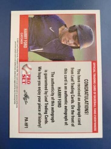 Harry Ford 2021 Leaf Pro Set Rookie RC Auto #PA-HF1 Seattle Mariners! - بطاقات البيسبول الموقعة MLB in Saudi Arabia