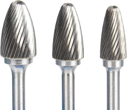 1PCS TUNGSTEN TUNGSTEN CARBIDE ROTARY FILE TOOL DRILL THELING BEUR TOLADS BURR DIE GRANDER ALTERS (6PCS- (F06-16)) in Saudi Arabia