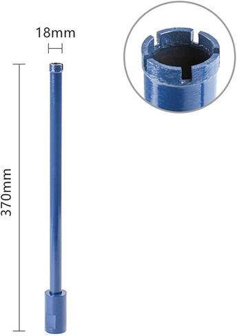 18-83mm 370mm Diamond Core Drill Bit Wall Concrete Perforator Masonry Drilling for Water Wet Marble Granite Wall Drilling Tools 1Pcs(66mmX370mm) in Saudi Arabia