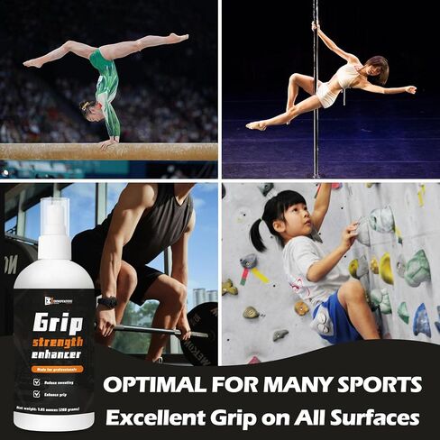 Sports Hand Grip Spray 100ml- Boost Performance, Enhance Control and Maximize Grip - for Athletes: Tennis, Basketball, Baseball, Weightlifting, Pole Dancing, Golf, etc in Kuwait