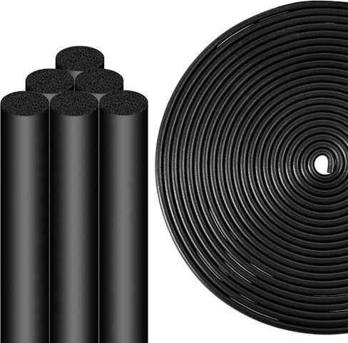 Backer Rod 16.4 Ft 1/8 Inch Foam Backer Rod Black Rubber Caulk Saver Concrete Expansion Joint Filler for Gaps and Joints in Saudi Arabia