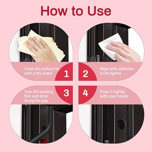20FT Weather Stripping Door Seal - Self Adhesive Door Weather Stripping,D Shaped Silicone Seal Strip for Doors Frame,Window Seals (Black 3/8" W × 1/4" T) in Saudi Arabia