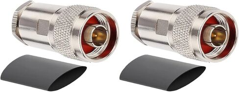 موصلات ذكر ان محول توصيل موصل محوري للكيبل المحوري LMR400/RG8/Belden 9913 RF 5 قطع من XRDS-RF (ليس للتلفزيون) in Kuwait