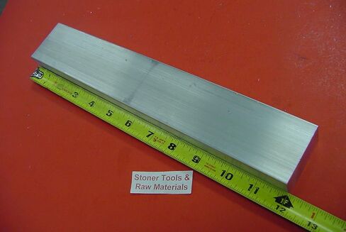 1 "× 2-1/2" الألومنيوم 6061 شريط مسطح 12 "Long T6511 1.00" مخزون لوحة الصلبة in Saudi Arabia