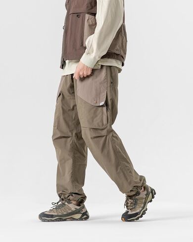 Parachute Cargo Pants Men Women-Quick Dry Joggers Lightweight Sweatpants Drawstring Tactical Pants for Hiking in Saudi Arabia