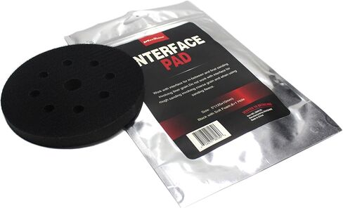 Maxshine Universal Loft Foam Interface Pad - 5 "(125mm) قطرها - وسادة إضافية للرملي والتلميع - التوافق مع الخطاف والحلقة - مثالية للتشطيب النهائي والحد من الحرارة in Saudi Arabia