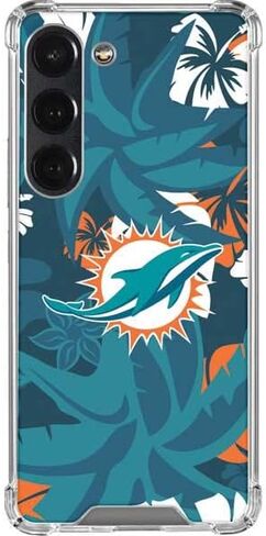 Skinit Clear Phone Case متوافق مع Galaxy S23 - تصميم الطباعة المدارية للطباعة المدارية in Saudi Arabia