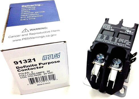 MARS 91321 CONTACTOR 2POLE 30AMP 24VAC in Saudi Arabia